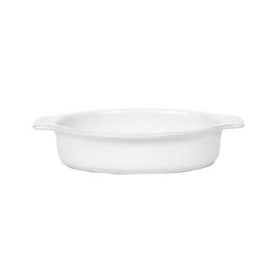 Juliska Puro 12 Inch Oval Baker Whitewash KS21/10, 810144256924