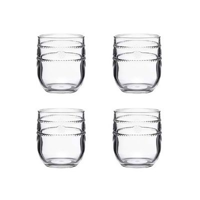 Juliska Isabella Acrylic Small Tumbler Set of 4 MA302/01_SET4, 810160122913