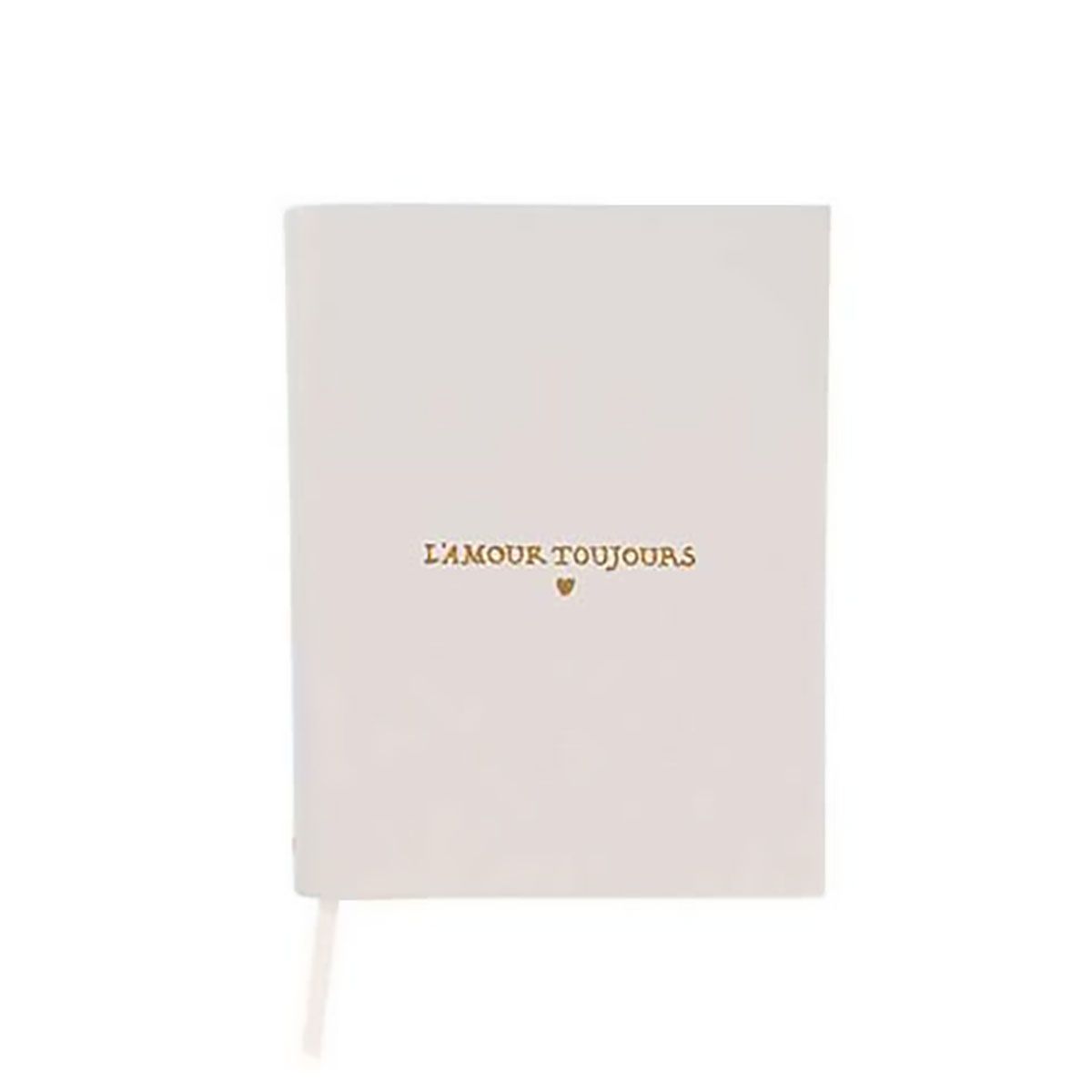 Juliska L&#39;Amour Toujours Embossed Journal Gold PPG08/62, 810144257501