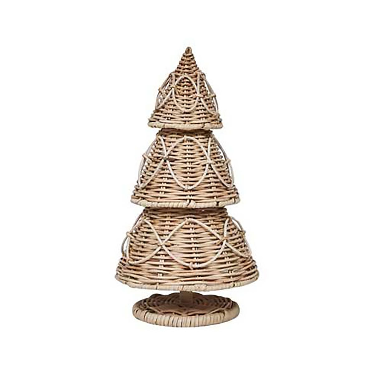 Juliska Provence Rattan 16 Inch Tree Whitewash RT48/10, 810144257112