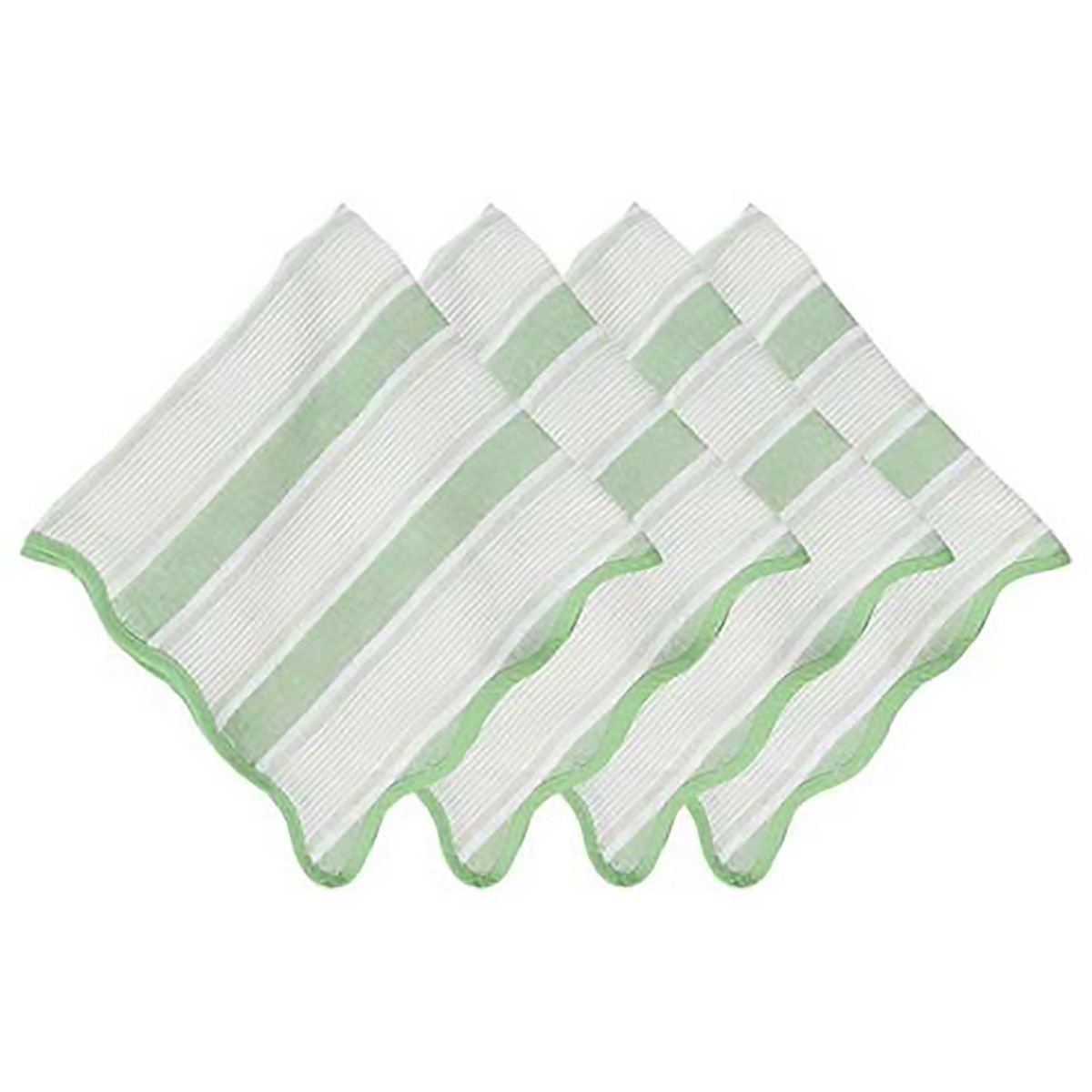 Juliska Cabana Stripe Napkin Set of 4 Seagrass LB108S4/22, 810160121152