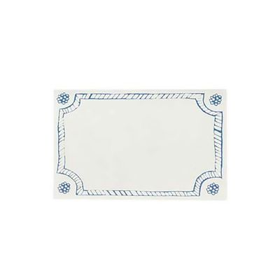 Juliska Berry &amp; Thread Place Card Set of 12 Chambray PPG19/47, 810160121343