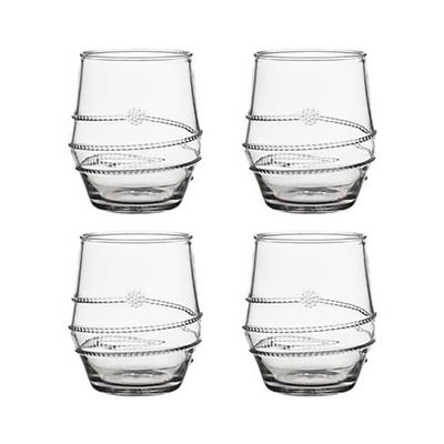 Juliska Amalia Acrylic Small Tumbler Set of 4 AA302/01_SET4, 810160122890