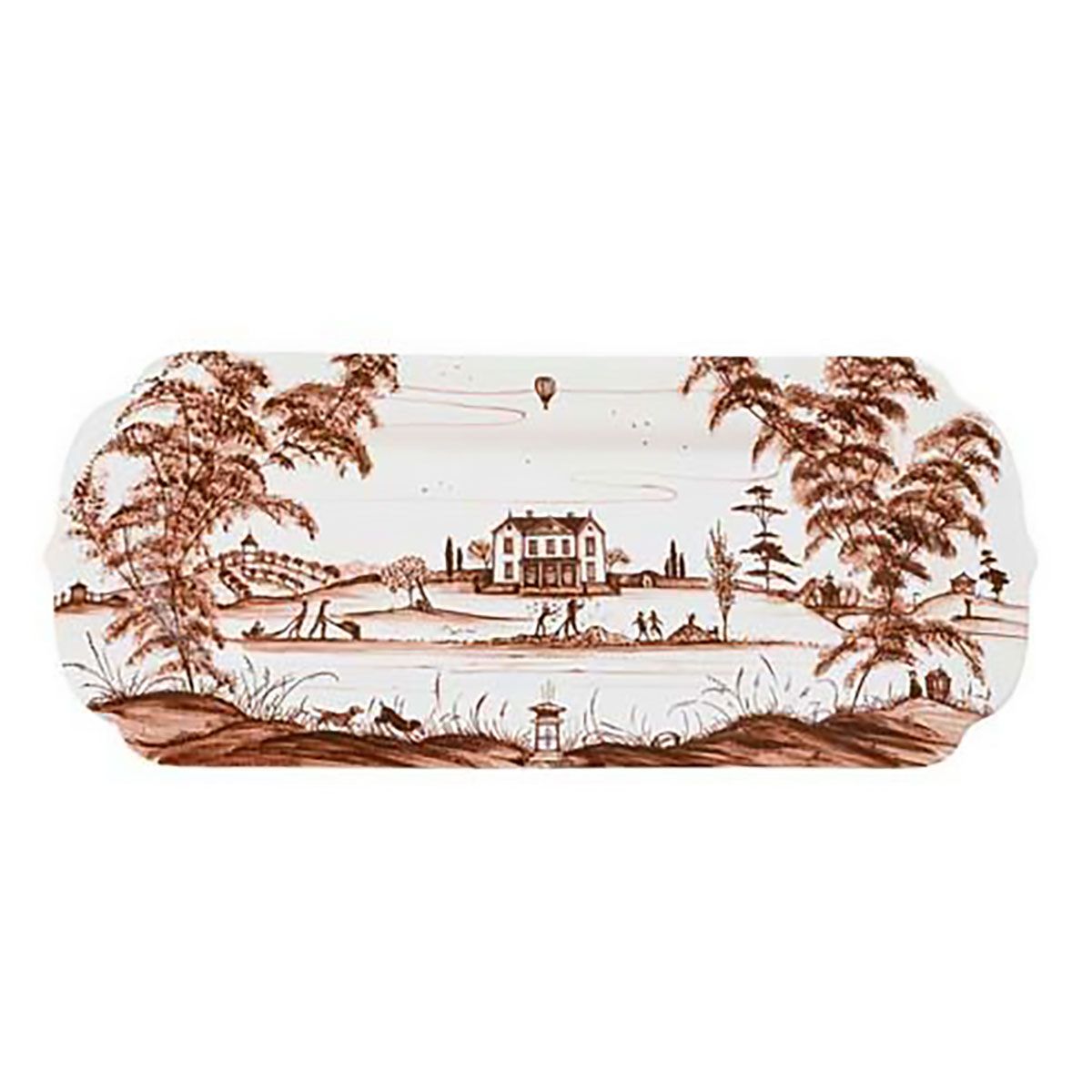 Juliska Country Estate Harvest 15 Inch Hostess Tray CE54/96, 810144256849