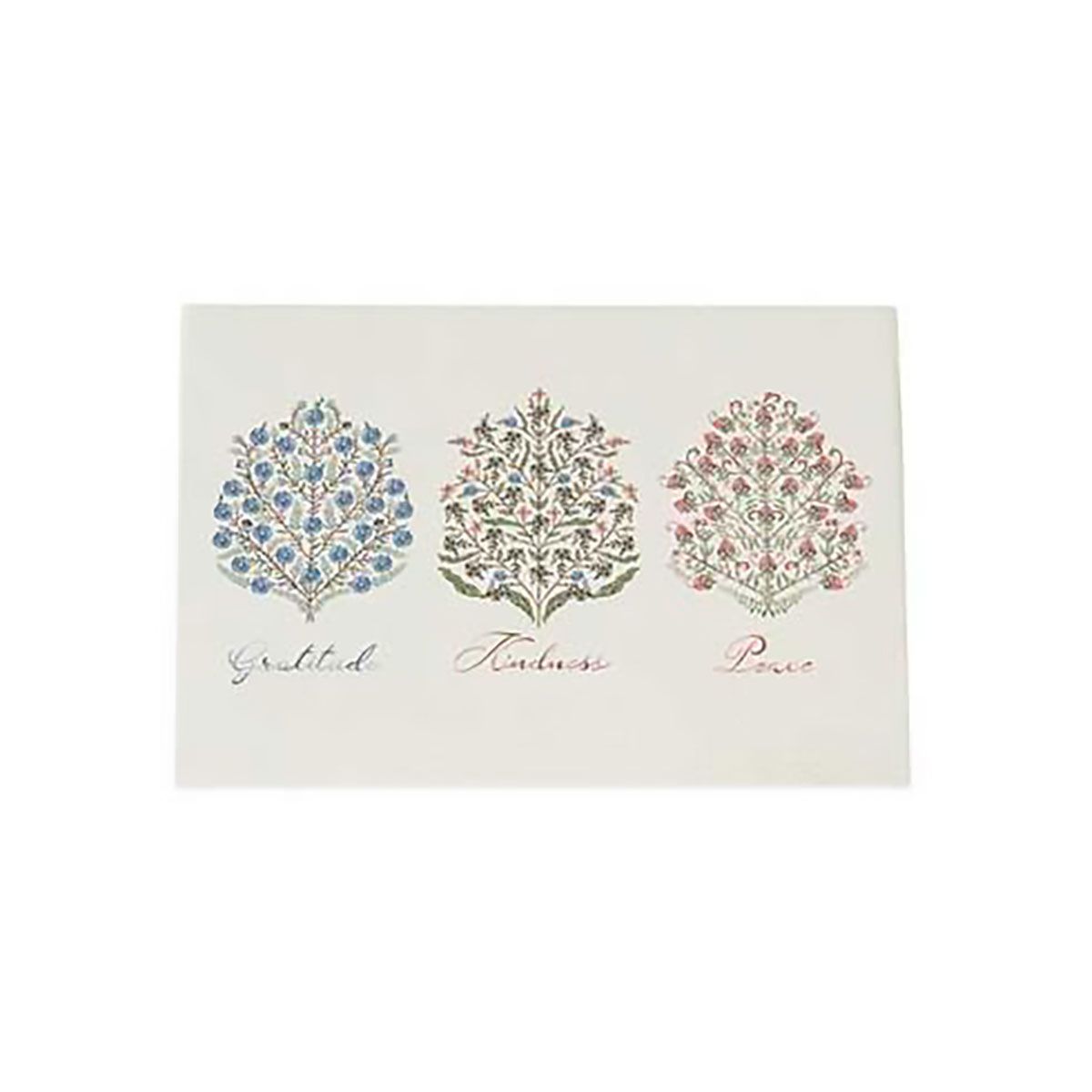 Juliska Villa Seville Note Card Assorted Set of 6 Chambray PPG18/47, 810160121206