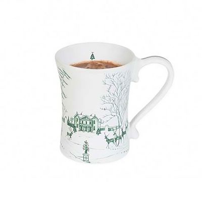 Juliska Country Estate Winter Frolic Mug Evergreen CE06/29, 810144256801