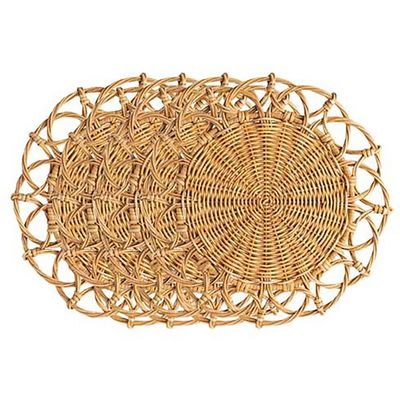 Juliska Provence Rattan Placemat Set of 4 Natural LM55/38_SET4, 810160123613