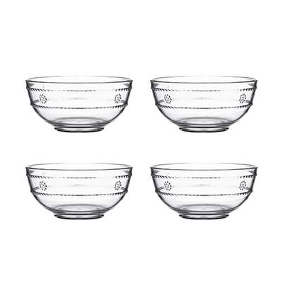 Juliska Isabella Acrylic Berry Bowl Set of 4 MA300/01_SET4, 810160122746