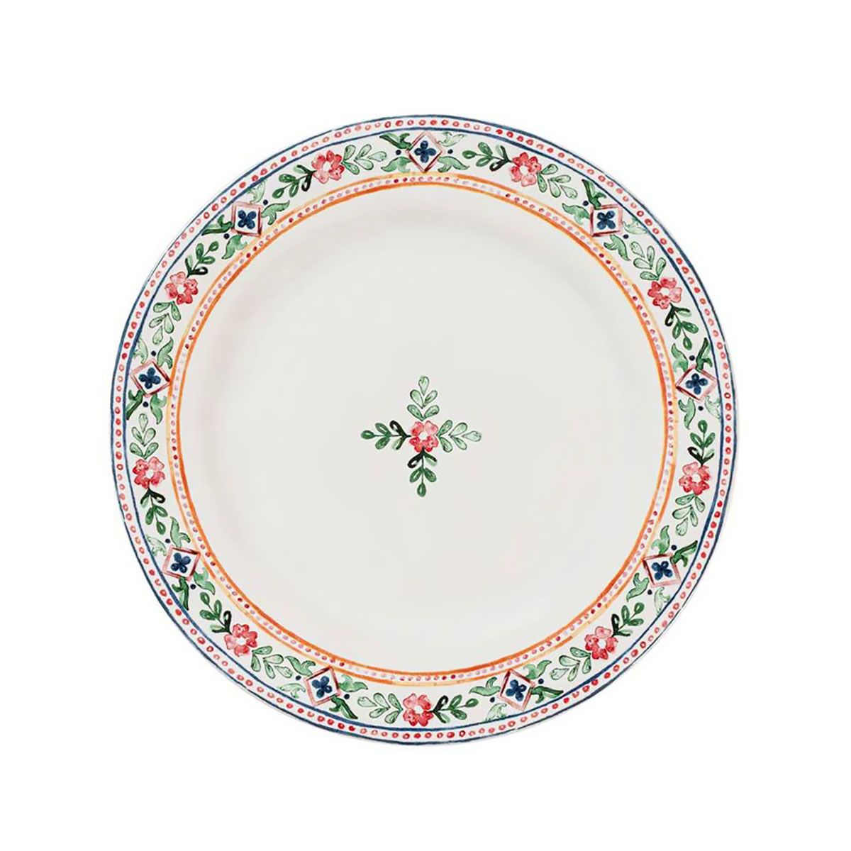 Juliska Heidi Dessert Salad Plate Multi Color HI02/88, 810144256610