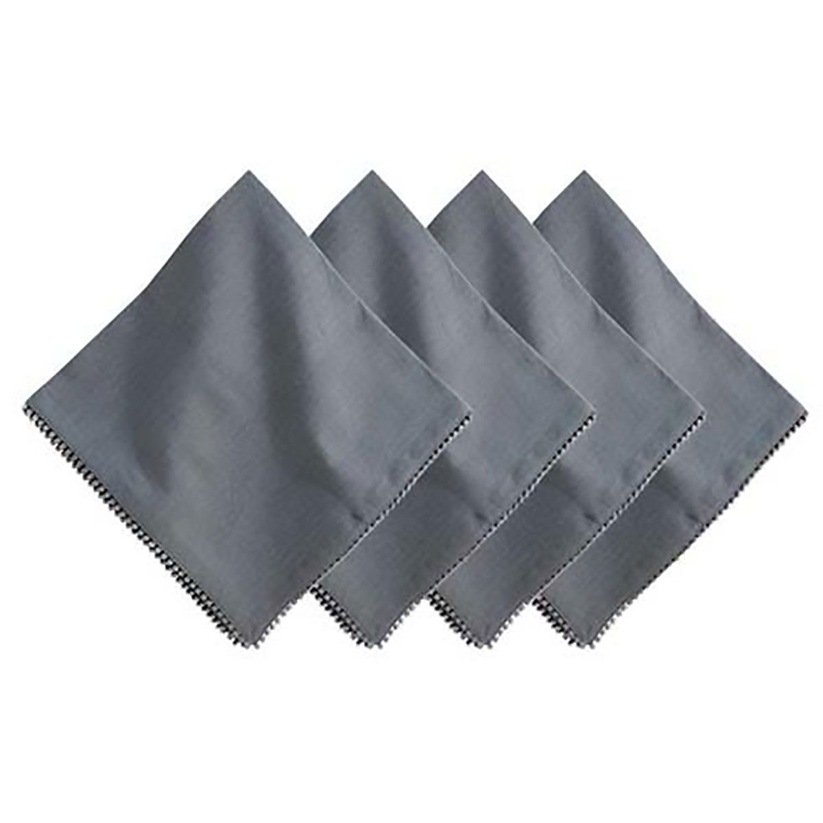 Juliska Berry Trim Napkin Set of 4 Flint LB92/94_SET4, 810160123316