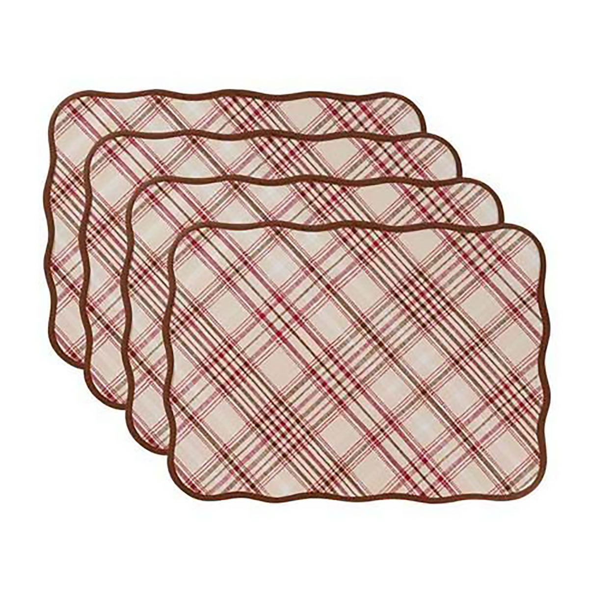 Juliska Harvest Tartan Placemat Set of 4 LM62/66_SET4, 810160123781