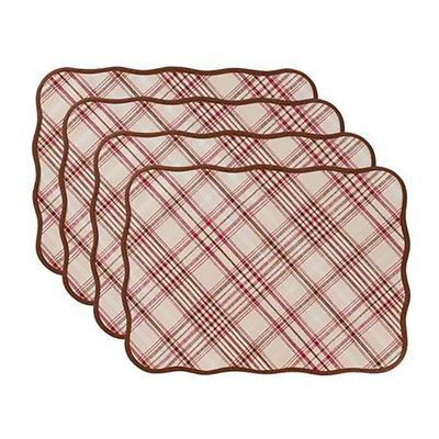 Juliska Harvest Tartan Placemat Set of 4 LM62/66_SET4, 810160123781