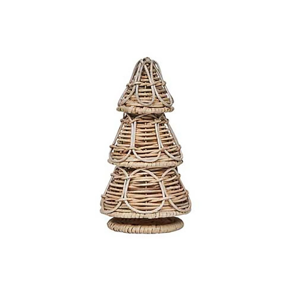 Juliska Provence Rattan 10 Inch Tree Whitewash RT49/10, 810144257129