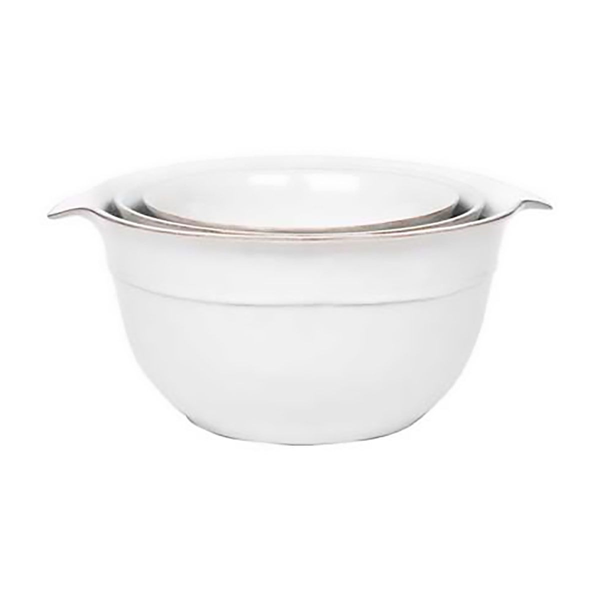 Juliska Puro Nesting Serving Bowl Set of 3 Piece Whitewash KS84SET/10, 810144256894