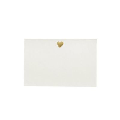 Juliska L&#39;Amour Toujours Place Card Set of 12 Gold PPG12/62, 810160121039