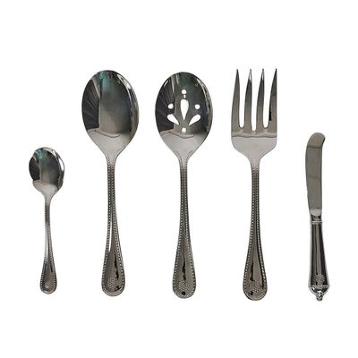 Juliska Berry &amp; Thread Hostess Set of 5 Piece Polished FWBT30/25, 810160120933