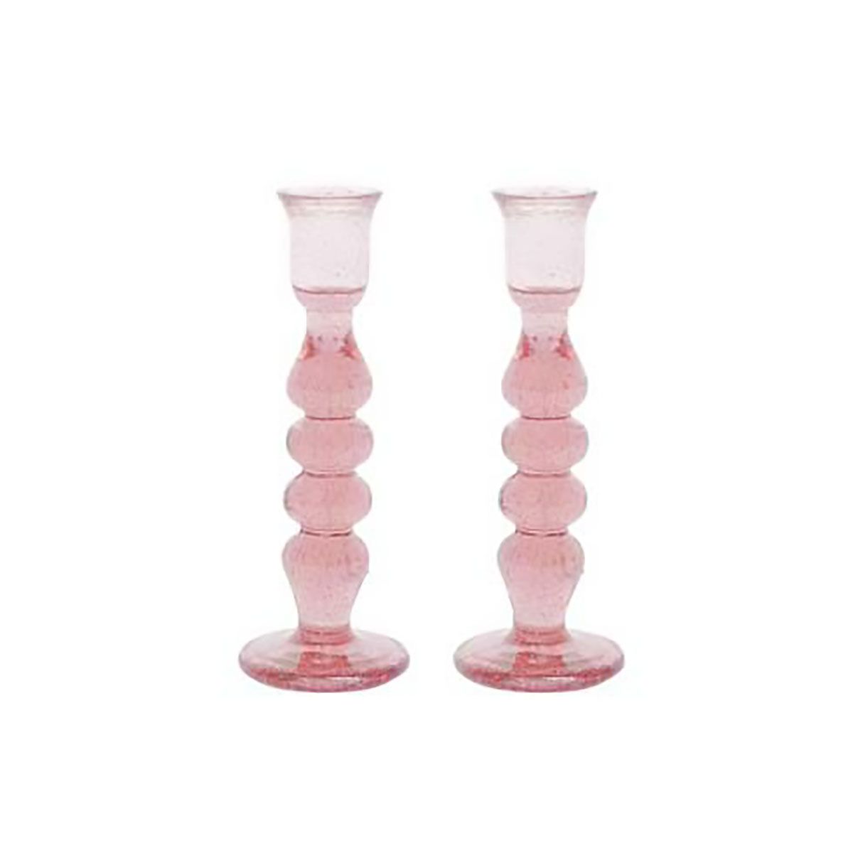 Juliska Provence 7 Inch Candlestick Set of 2 Blush PVG401S2/51, 810160121312