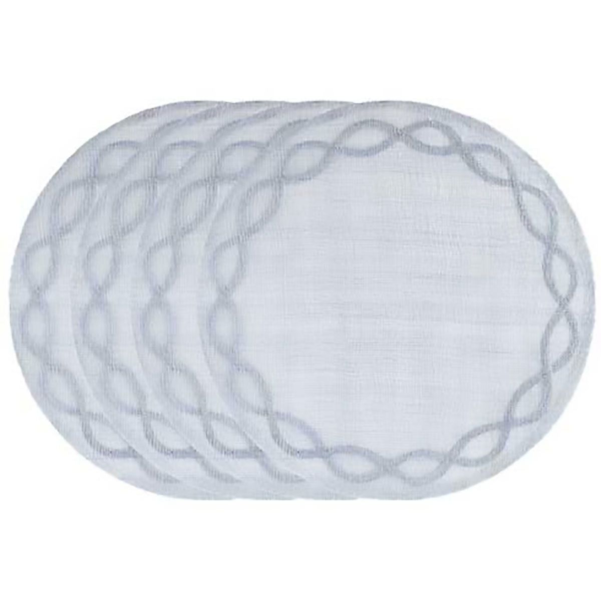 Juliska Tuileries Garden Placemat Set of 4 Chambray LM34/47_SET4, 810160123682