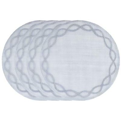 Juliska Tuileries Garden Placemat Set of 4 Chambray LM34/47_SET4, 810160123682