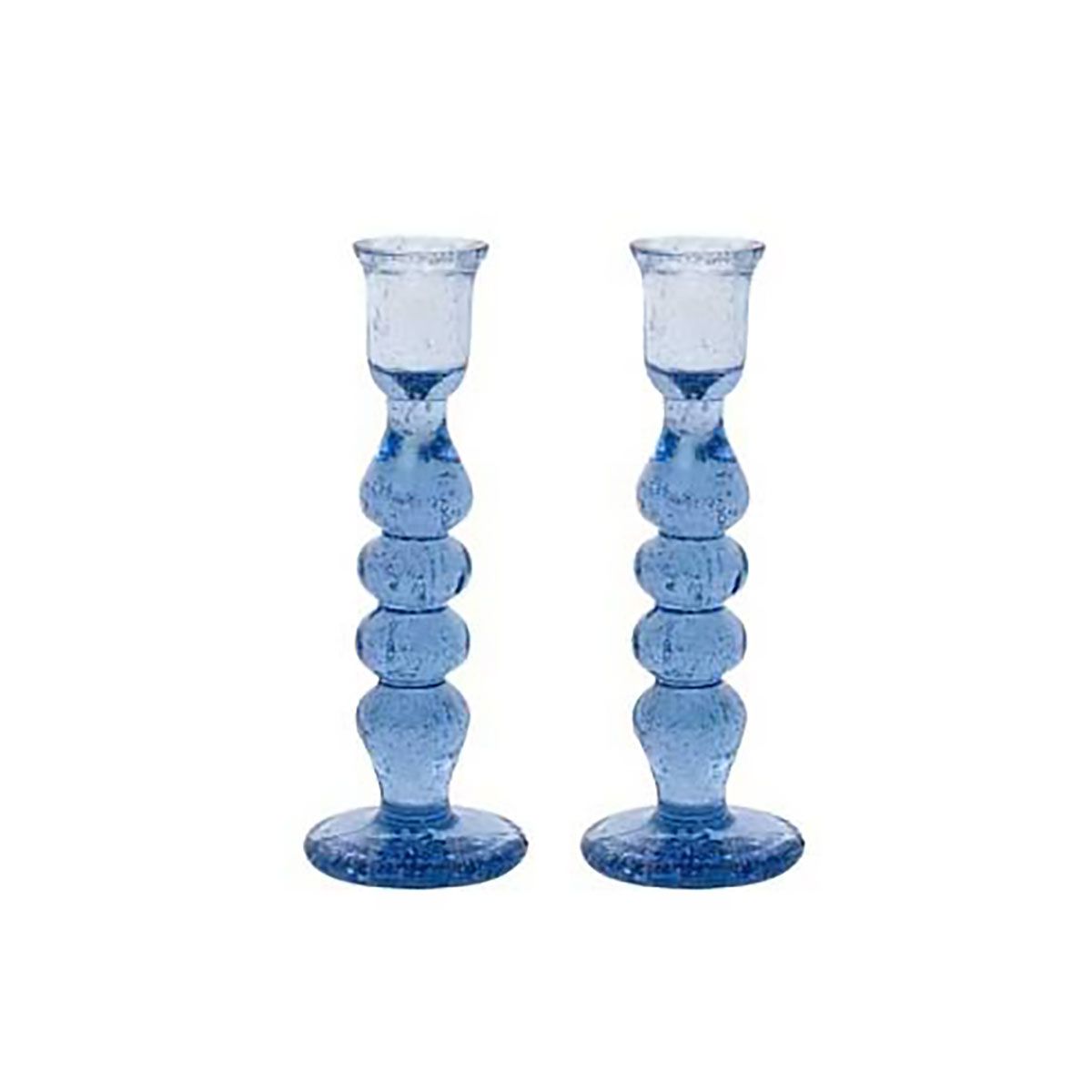 Juliska Provence 7 Inch Candlestick Set of 2 Chambray PVG401S2/47, 810160121275