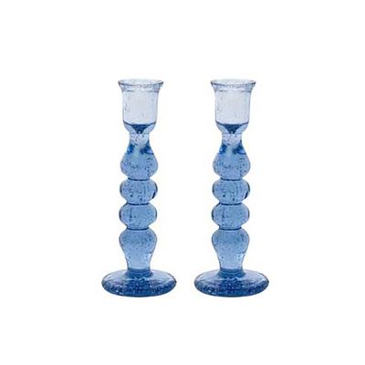 Juliska Provence 7 Inch Candlestick Set of 2 Chambray PVG401S2/47, 810160121275
