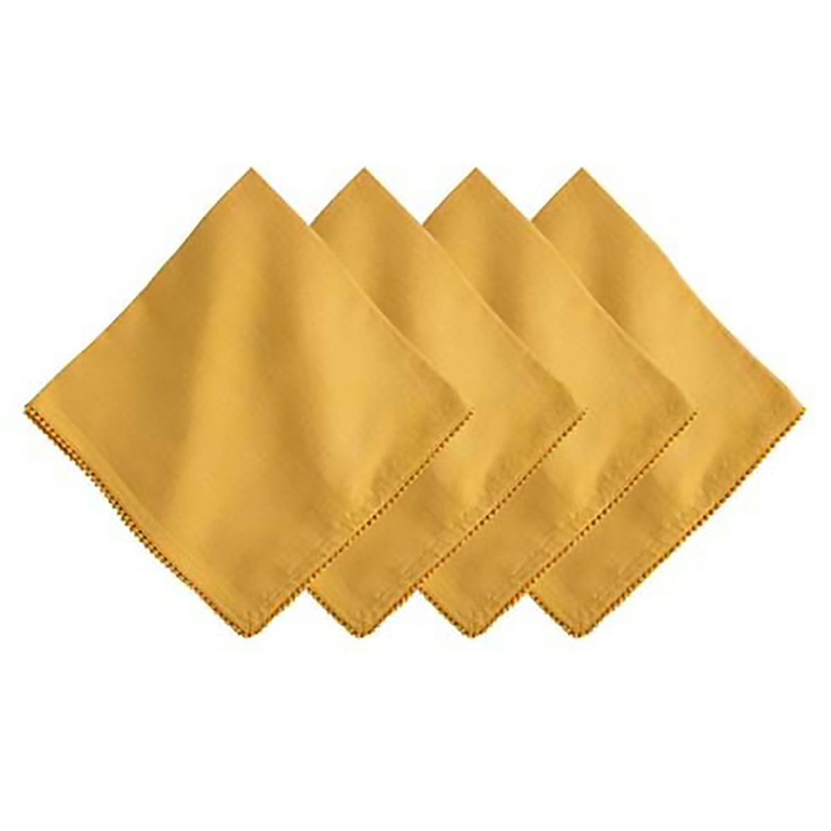Juliska Berry Trim Napkin Set of 4 Saffron LB92/63_SET4, 810160123279
