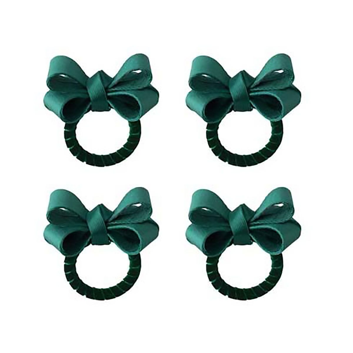 Juliska Tuxedo Napkin Ring Set of 4 Green LR48/29_SET4, 810160123477