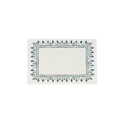 Juliska Villa Seville Place Card Set of 12 Chambray PPG15/47, 810160121176