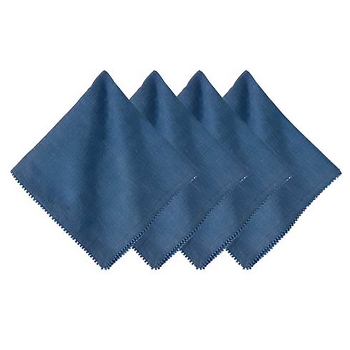 Juliska Berry Trim Napkin Set of 4 Navy LB92/46_SET4, 810160123248