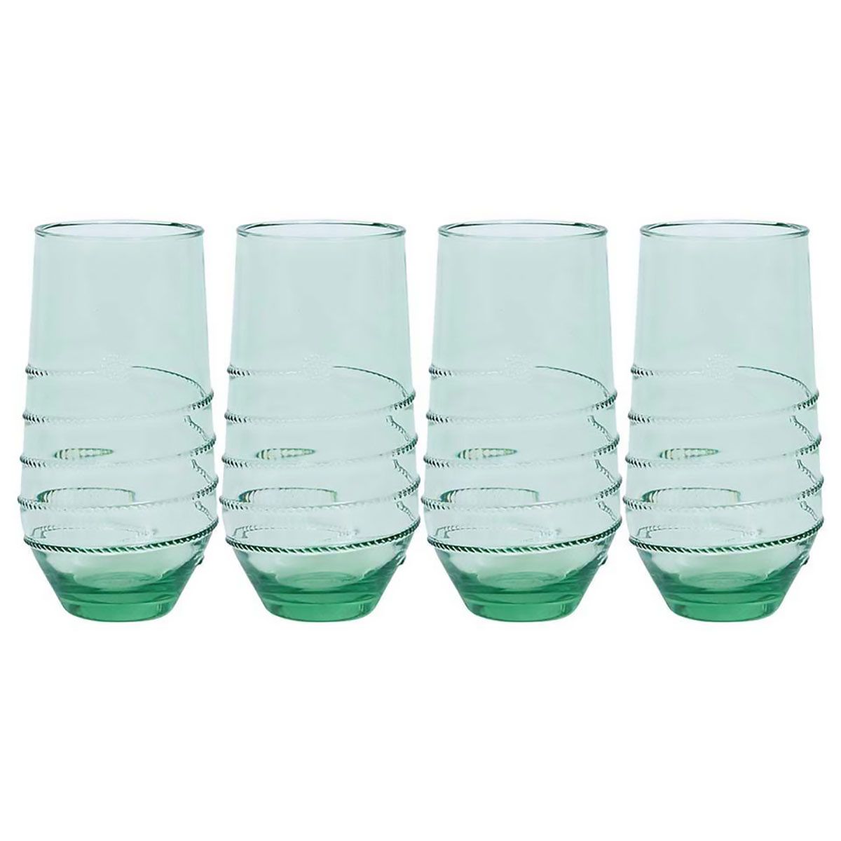 Juliska Amalia Acrylic Large Tumbler Set of 4 Seagrass AA303/22_SET4, 810160121770