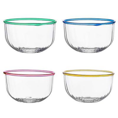 Juliska Nell 4.5 Inch Bowl Assorted Set of 4 Multi Color B815S4/88, 810160123873