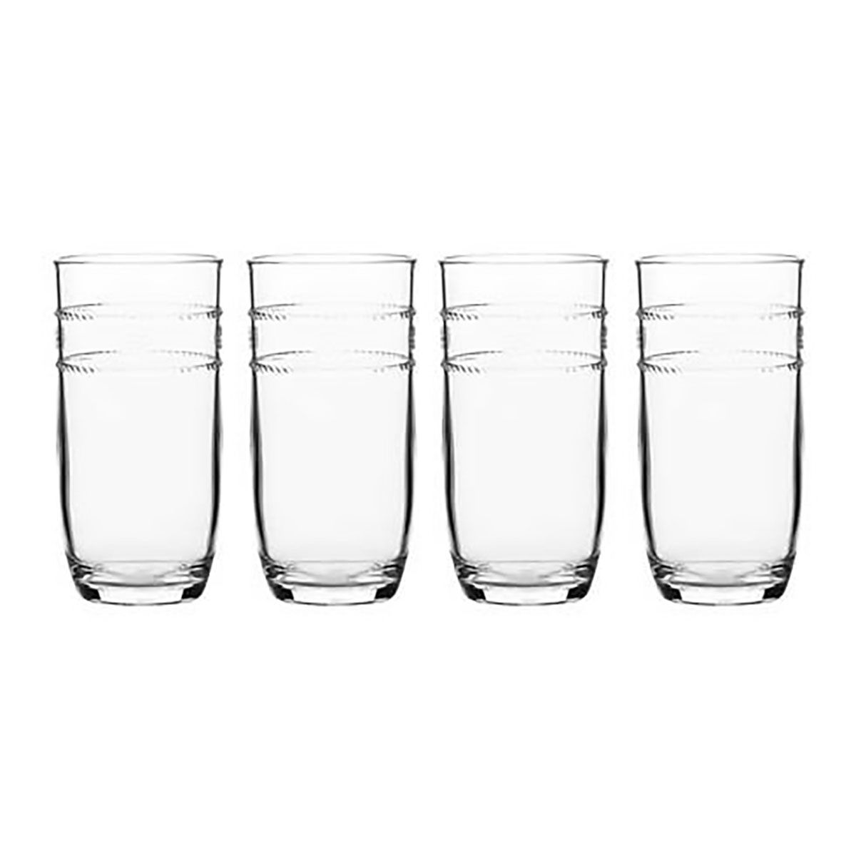Juliska Isabella Acrylic Large Tumbler Set of 4 MA303/01_SET4, 810160122937