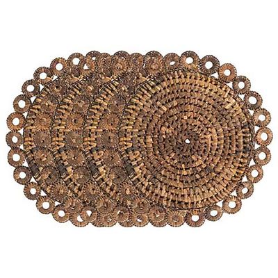 Juliska Rustic Ring Placemat Set of 4 Natural LM57/38_SET4, 810160123620