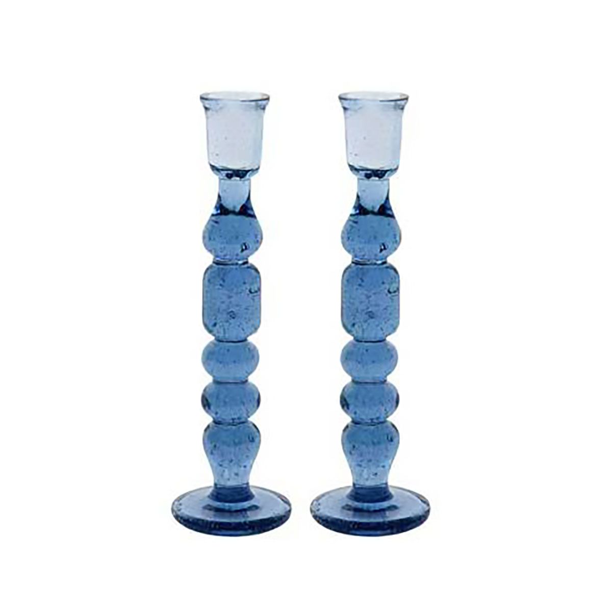Juliska Provence 9 Inch Candlestick Set of 2 Chambray PVG402S2/47, 810160121268