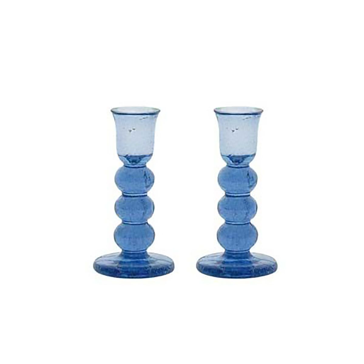 Juliska Provence 5 Inch Candlestick Set of 2 Chambray PVG400S2/47, 810160121282