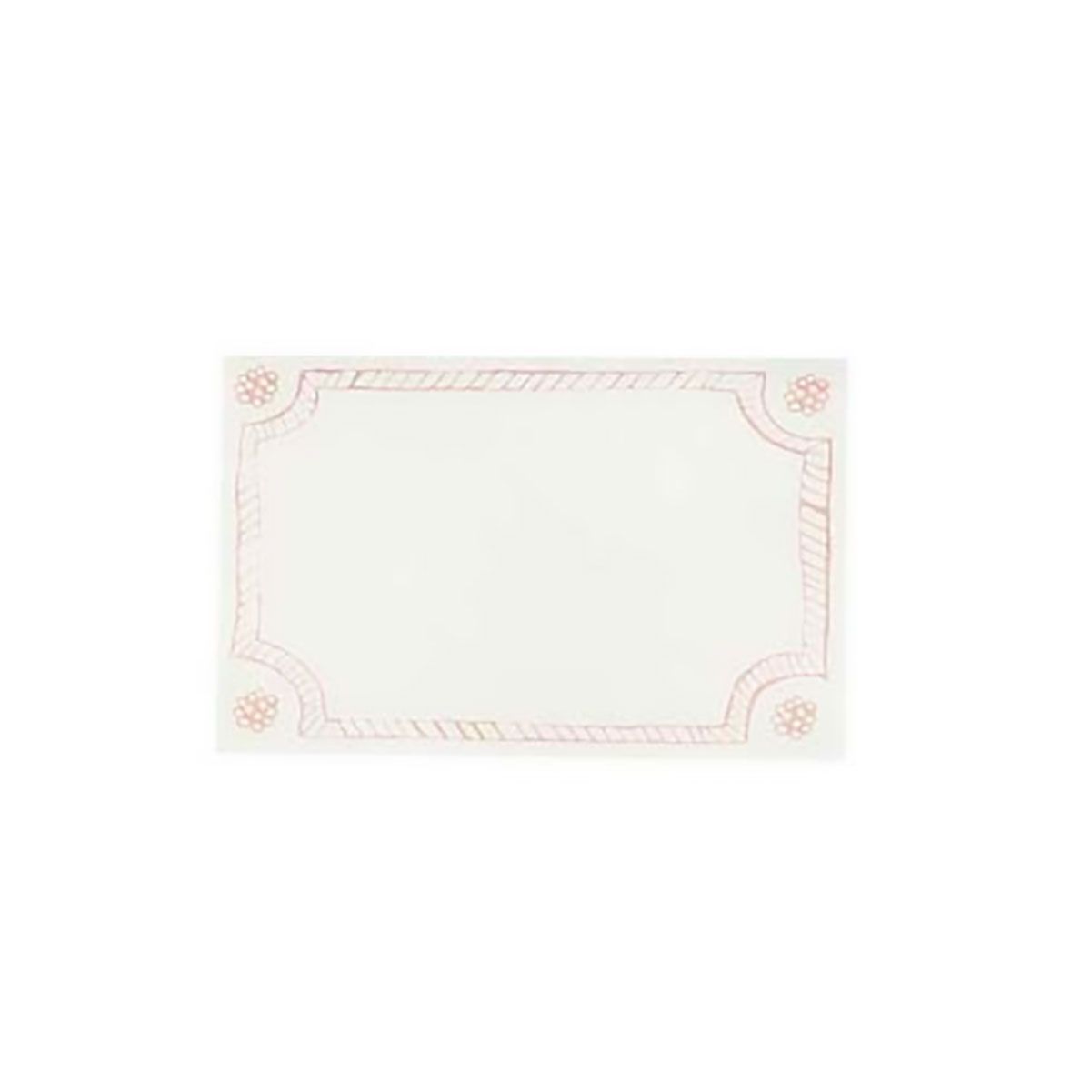 Juliska Berry &amp; Thread Place Card Set of 12 Blush PPG19/51, 810160121374