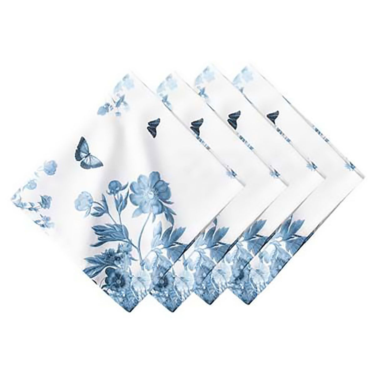 Juliska Field of Flowers Napkin Set of 4 Chambray LB48/47_SET4, 810160123033