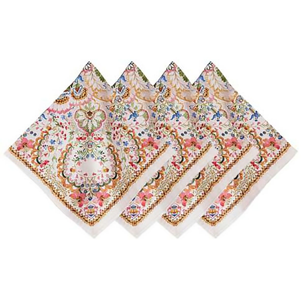Juliska Sofia Napkin Set of 4 Multi Color LB99/88_SET4, 810160123392