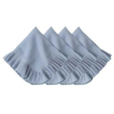 Juliska Mademoiselle Napkin Set of 4 Chambray LB56/47_SET4, 810160123101