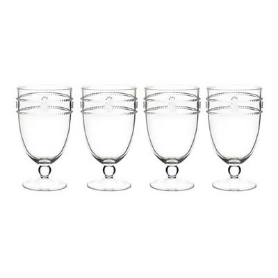 Juliska Isabella Acrylic Goblet Set of 4 MA301/01_SET4, 810160122852