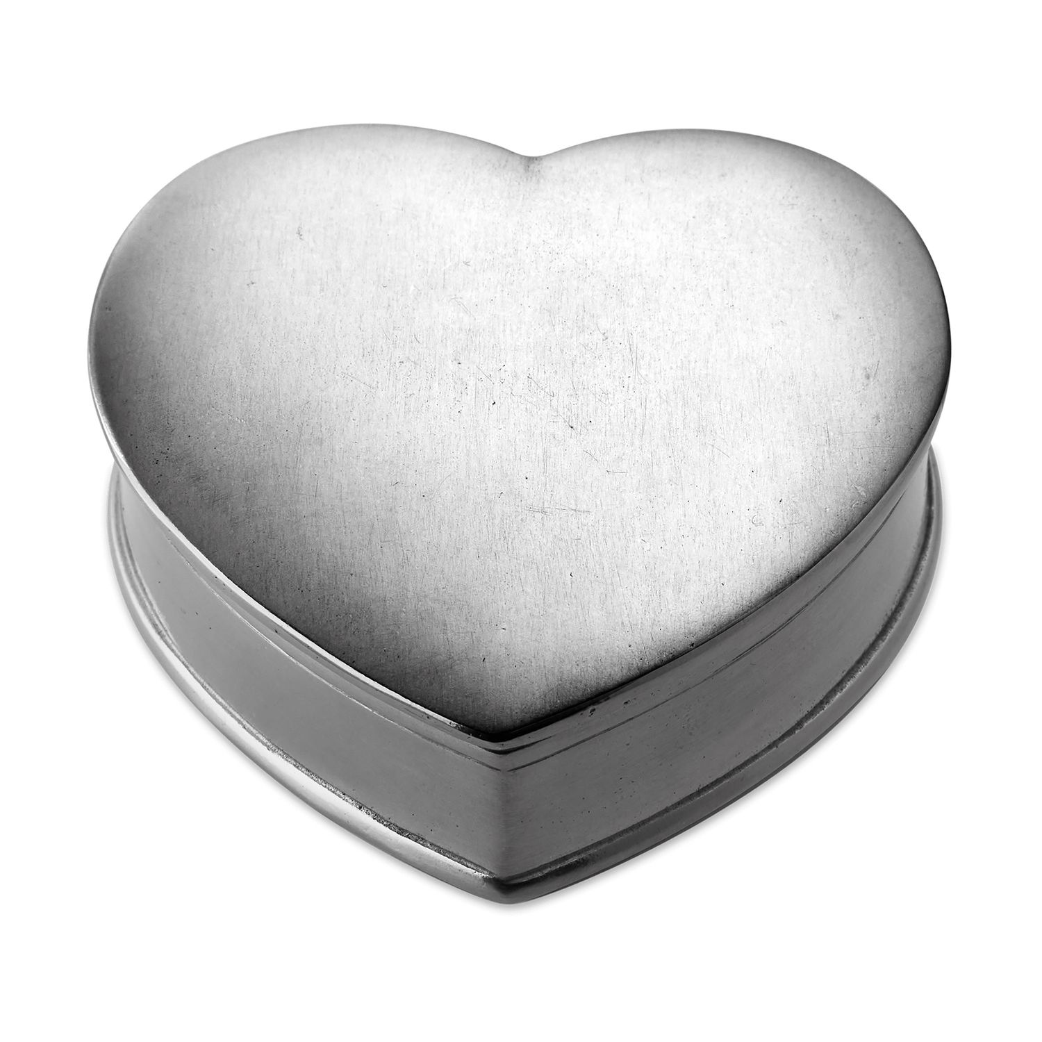 Match Pewter Lidded Heart Box 1412