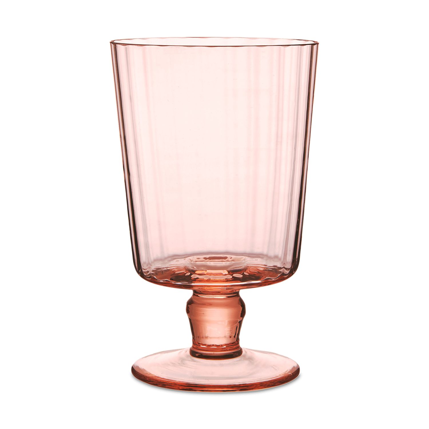 Match Pewter Venezia Lando Goblet Rose Quartz Pleat L1116R.1