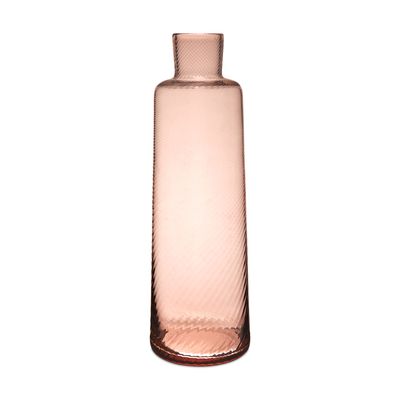 Match Pewter Venezia Tall Carafe Rose Quartz Twist C1250R.2
