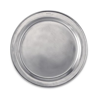 Match Pewter Round Tray Large No Handles For 1526.0 / 1529.0 and 1244.0 1245