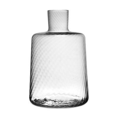 Match Pewter Venezia Low Carafe Clear Twist C1850C.2