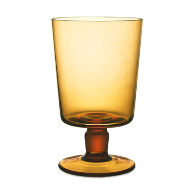 Match Pewter Venezia Lando Goblet Amber Smooth L1116A.0