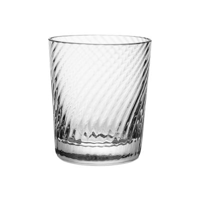 Match Pewter Venezia Lando Shot/Votive Clear Twist L1198C.2