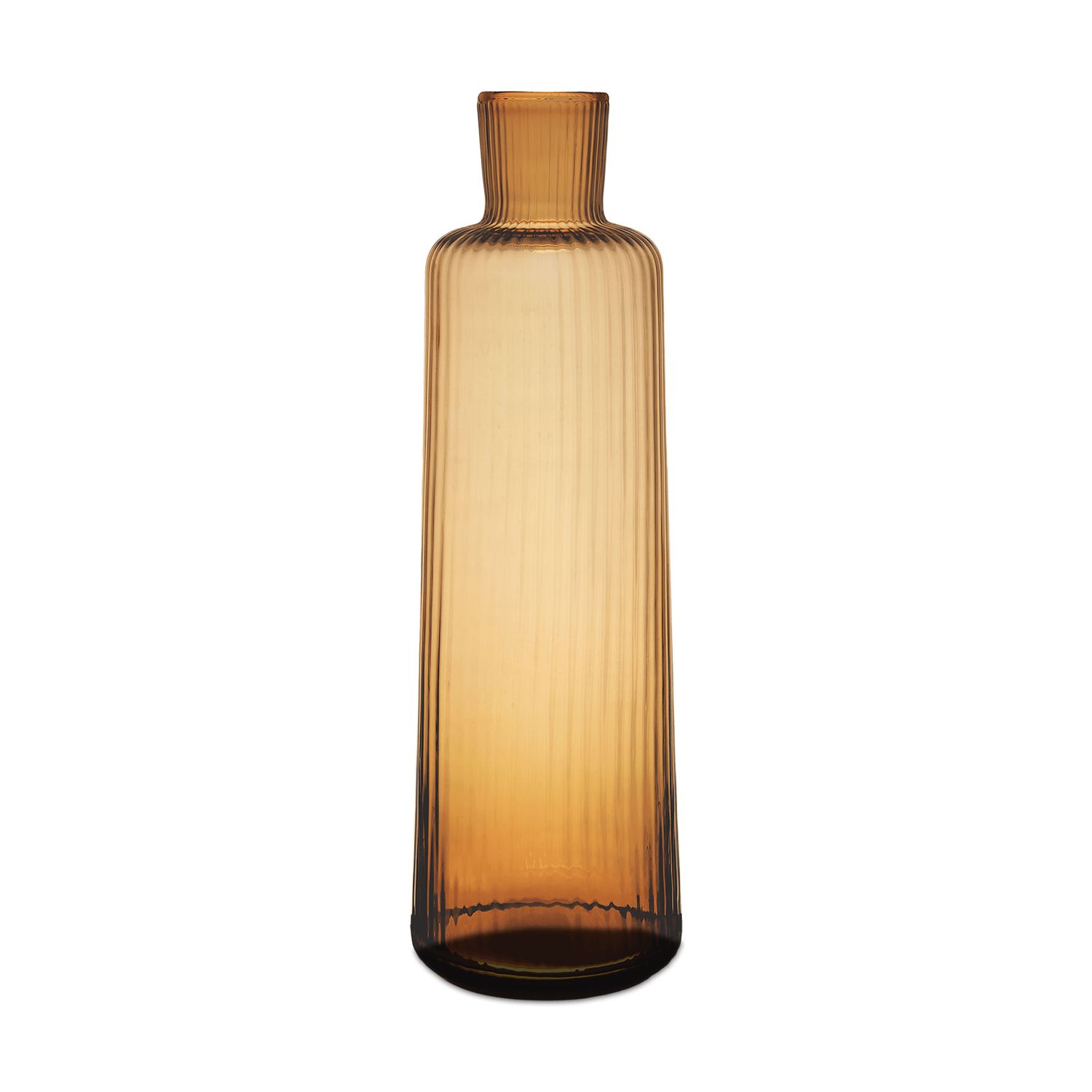 Match Pewter Venezia Tall Carafe Amber Pleat C1250A.1