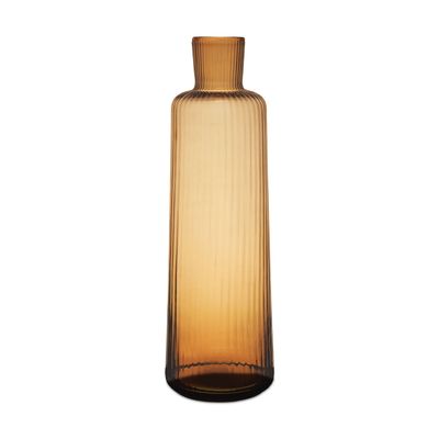 Match Pewter Venezia Tall Carafe Amber Pleat C1250A.1