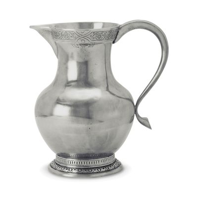 Match Pewter Engraved Pitcher 5141